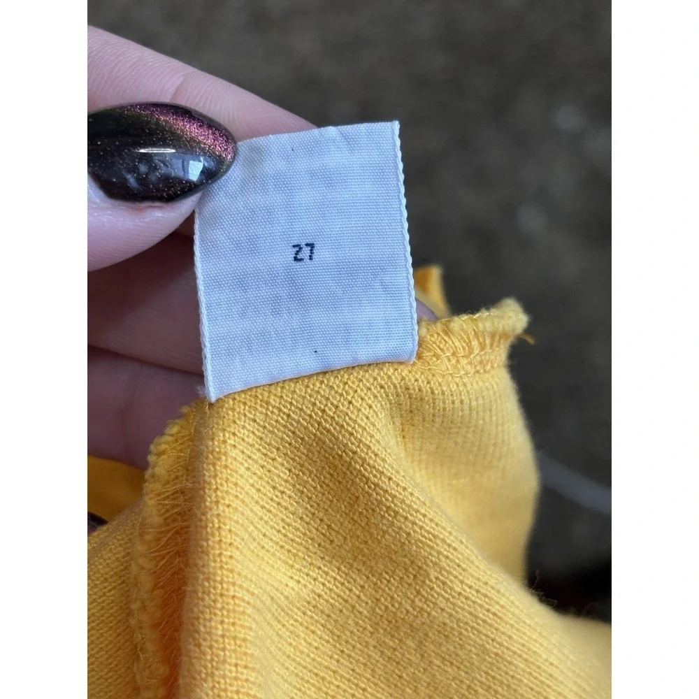 Polo Ralph Lauren‎ Men's L Yellow Classic Piqué Polo Shirt 🐎 Vintage Prep